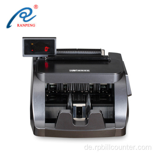 Papiergeld-Währungs-Geld-Detektor-Rechnungszähler-Maschine